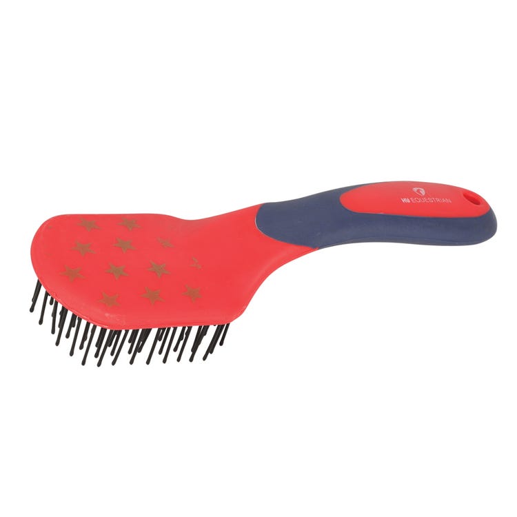 Hy Equestrian Star Easy Grip Mane &amp; Tail Brush image 1